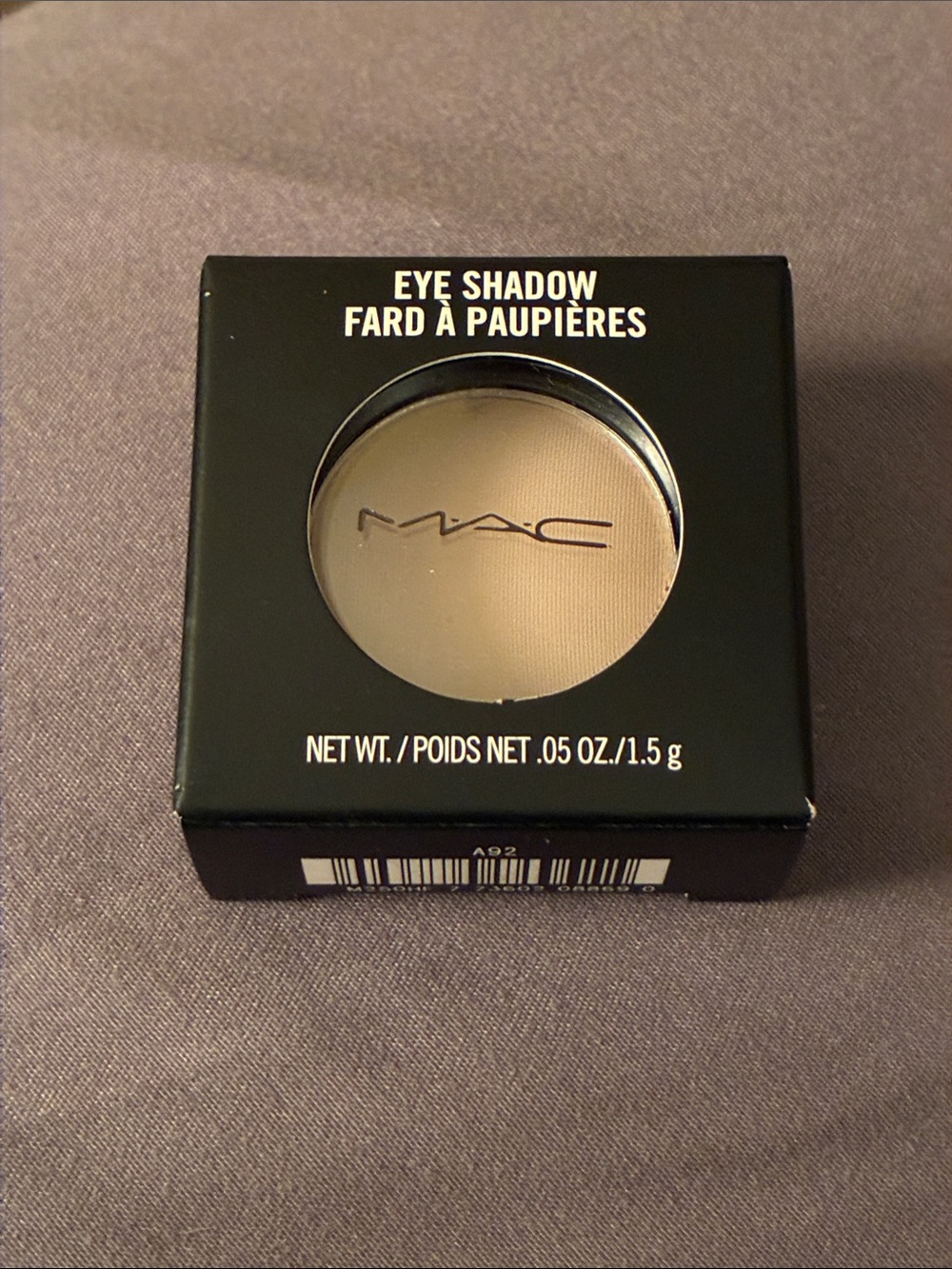 MAC Cosmetics Eyeshadow - Cozy Beige Matte shade